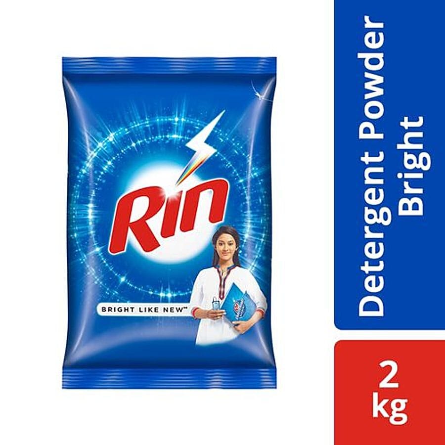 Rin Detergent Powder, 2 Kg