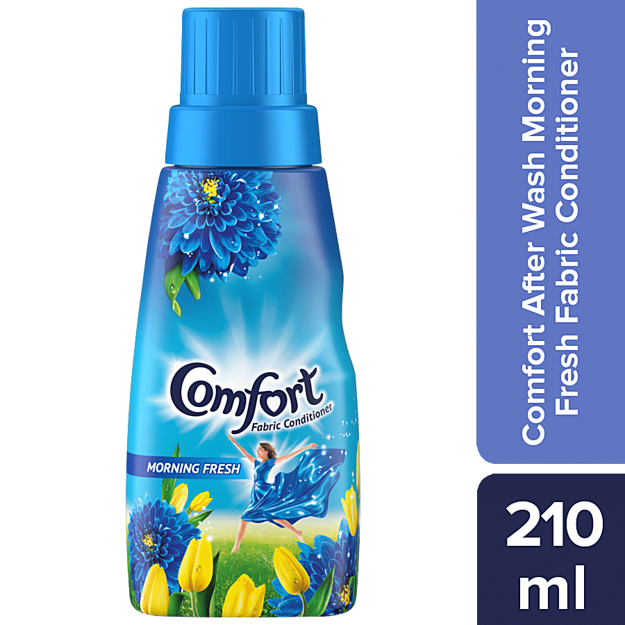 Comfort After Wash Morning Fresh Fabric Conditioner, 210ml Bottle