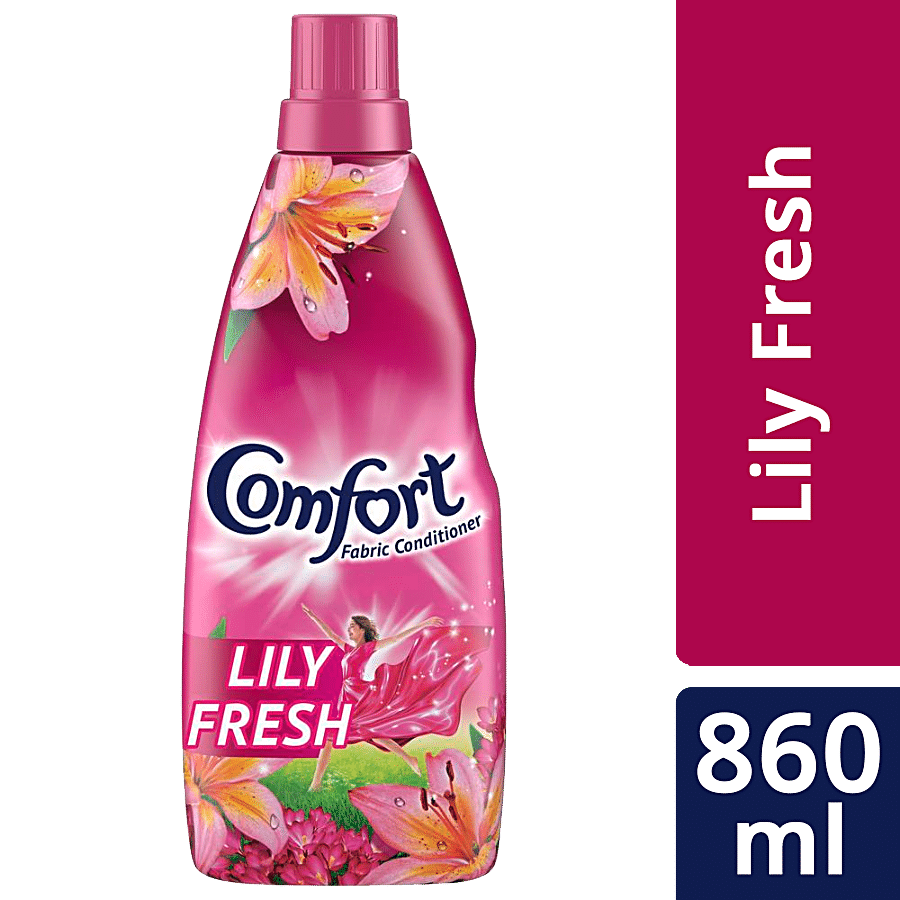 Comfort After Wash Lily Fresh Fabric Conditioner, 860 Ml