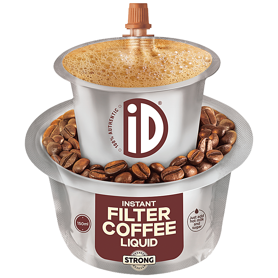 iD Fresh Instant Filter Coffee Liquid, Strong, Chicory Blend, No Preservatives, 150 Ml