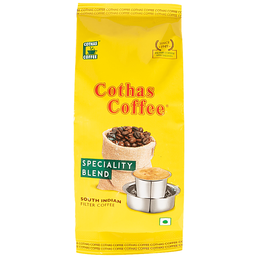 Cothas Coffee Coffee, Powder, Speciality Blend Of Coffee & Chicory Powder, 200 G Pouch