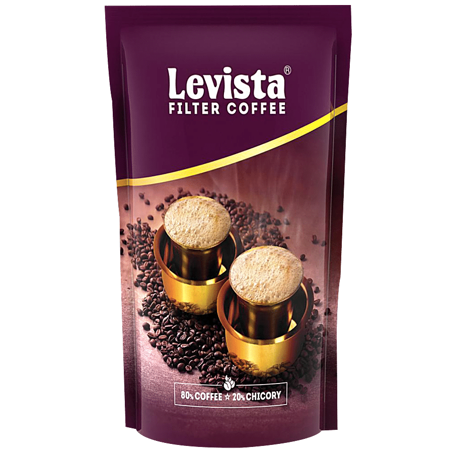 Levista Filter Coffee With Chicory, 200 G Pouch