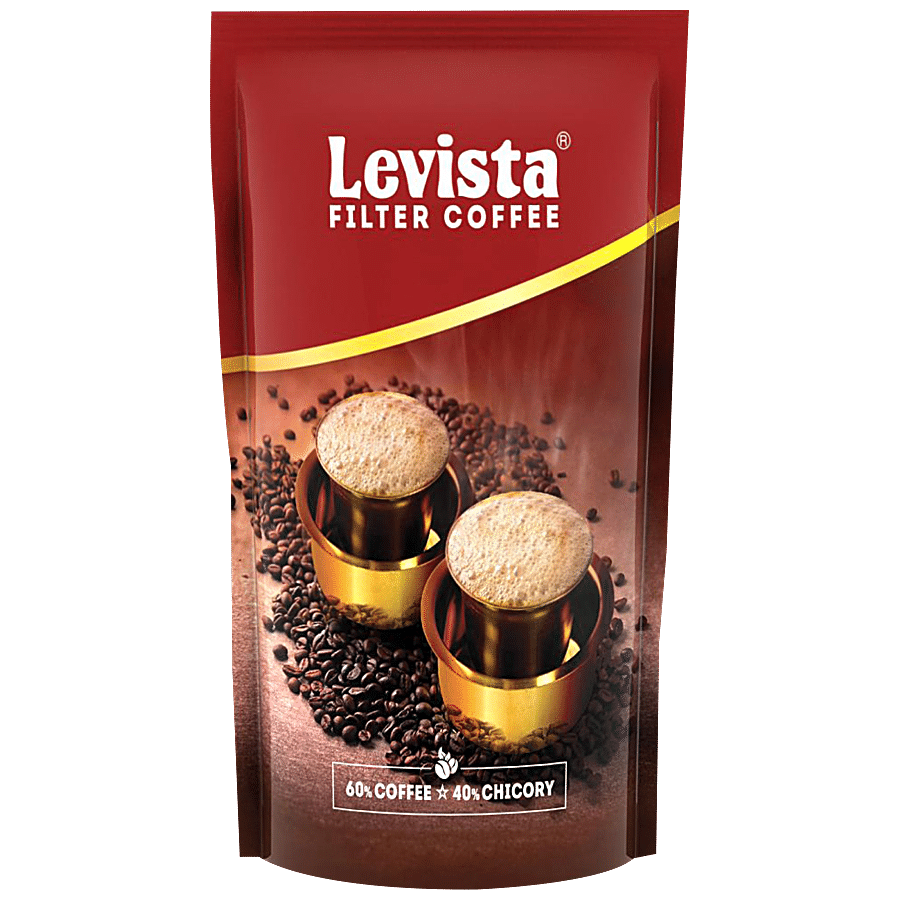 Levista Filter Coffee With Chicory, 200 G Pouch