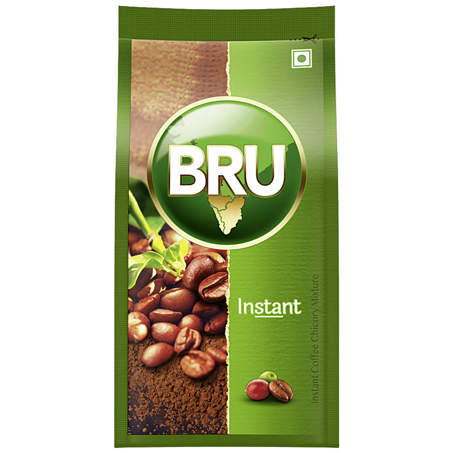 Bru Instant Coffee, 200 G Pouch