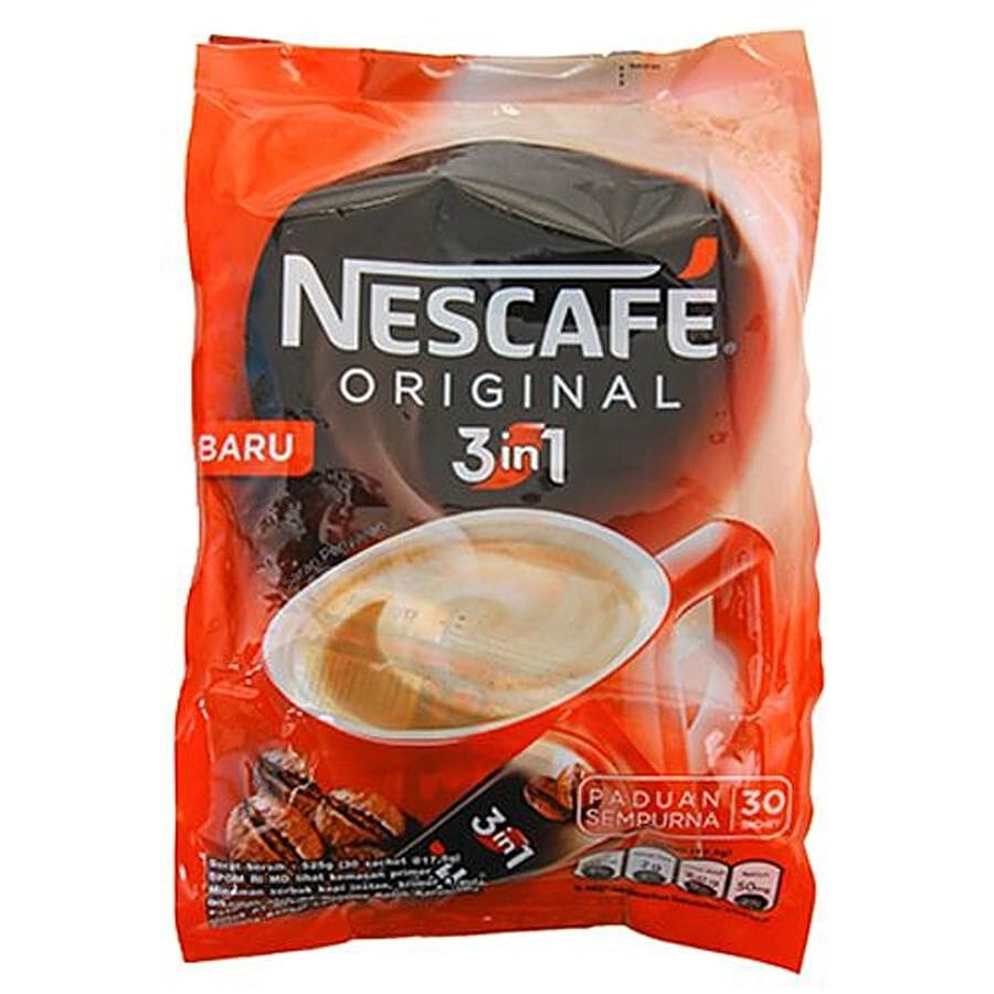Nescafé Gold Original 3 In 1 Baru Coffee, 525 G (30 Sachet X 17.5 G Each)