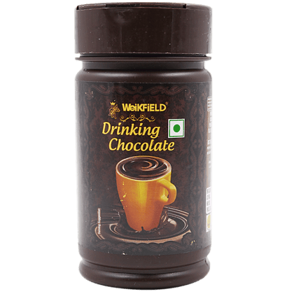 Weikfield Drinking Chocolate Powder, 100 G Bottle
