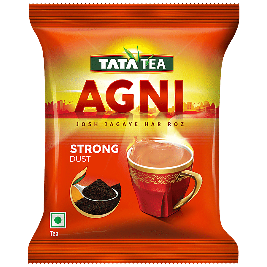 Tata Tea Agni Strong Dust Tea, 10% Extra Long Leaves, 100 G