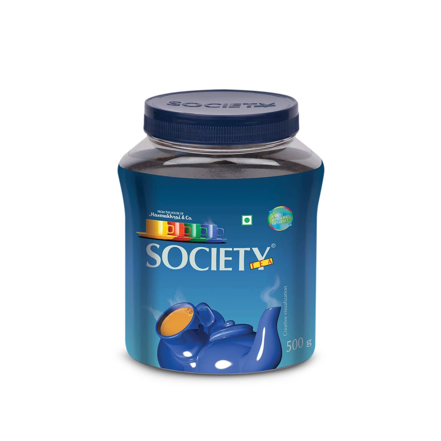 Society Tea Leaf Tea, Leaf Tea, Chai, Strong Blend, Robust Flavour, 500G Jar