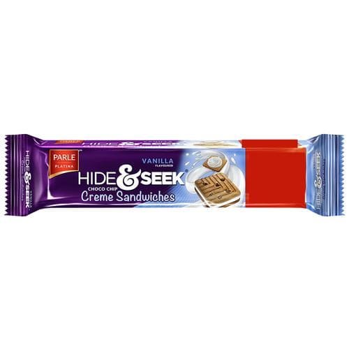 Parle Hide and Seek Vanilla Flavoured, 125 gm