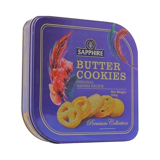 Sapphire Butter Cookies Premium Collection, 500 G