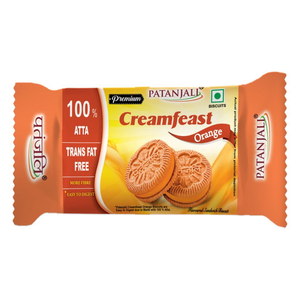 Patanjali Creamfeast Orange, 60 gm