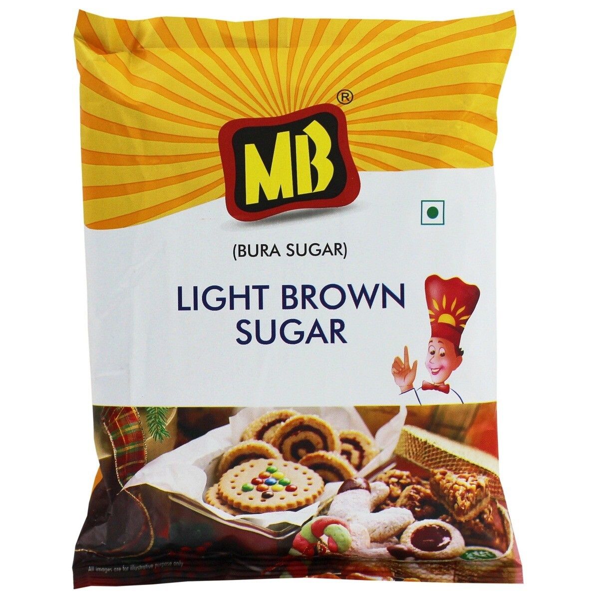 MB Light Brown Sugar, 500 gm
