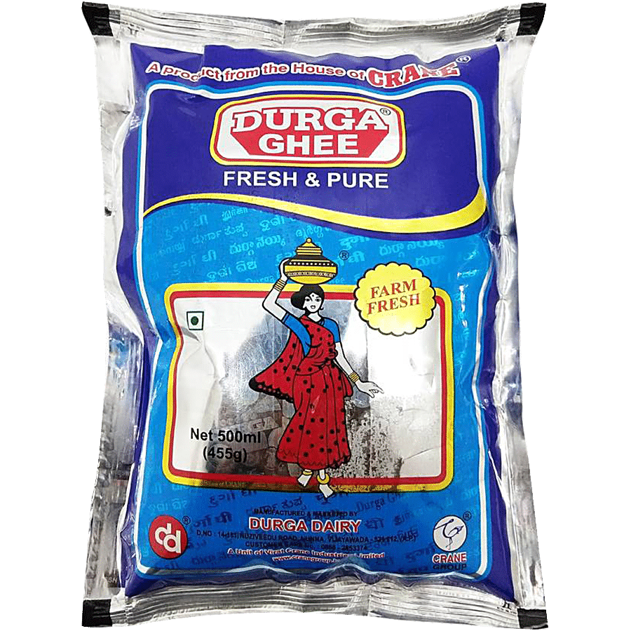 Durga Ghee, 500 Ml Pouch