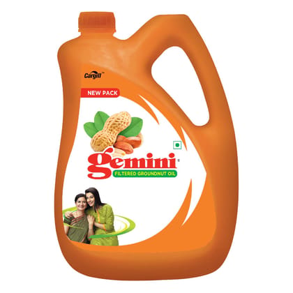 Gemini Groundnut Oil Jar, 5L Gemini Groundnut Oil Jar, 5L