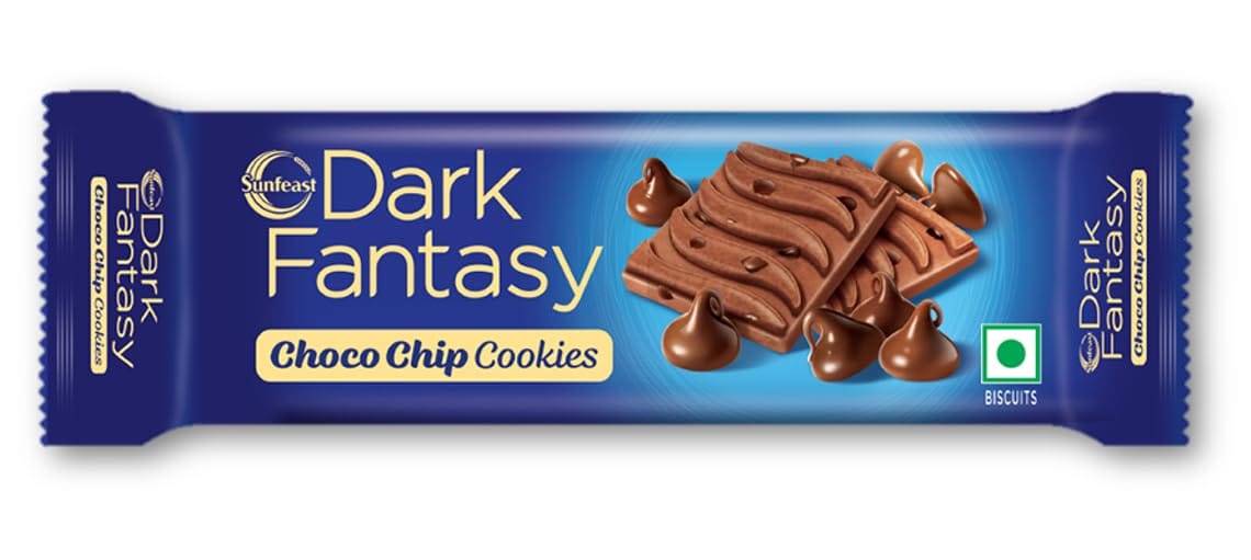Sunfeast Dark Fantasy Choco Chip Cookies 99G
