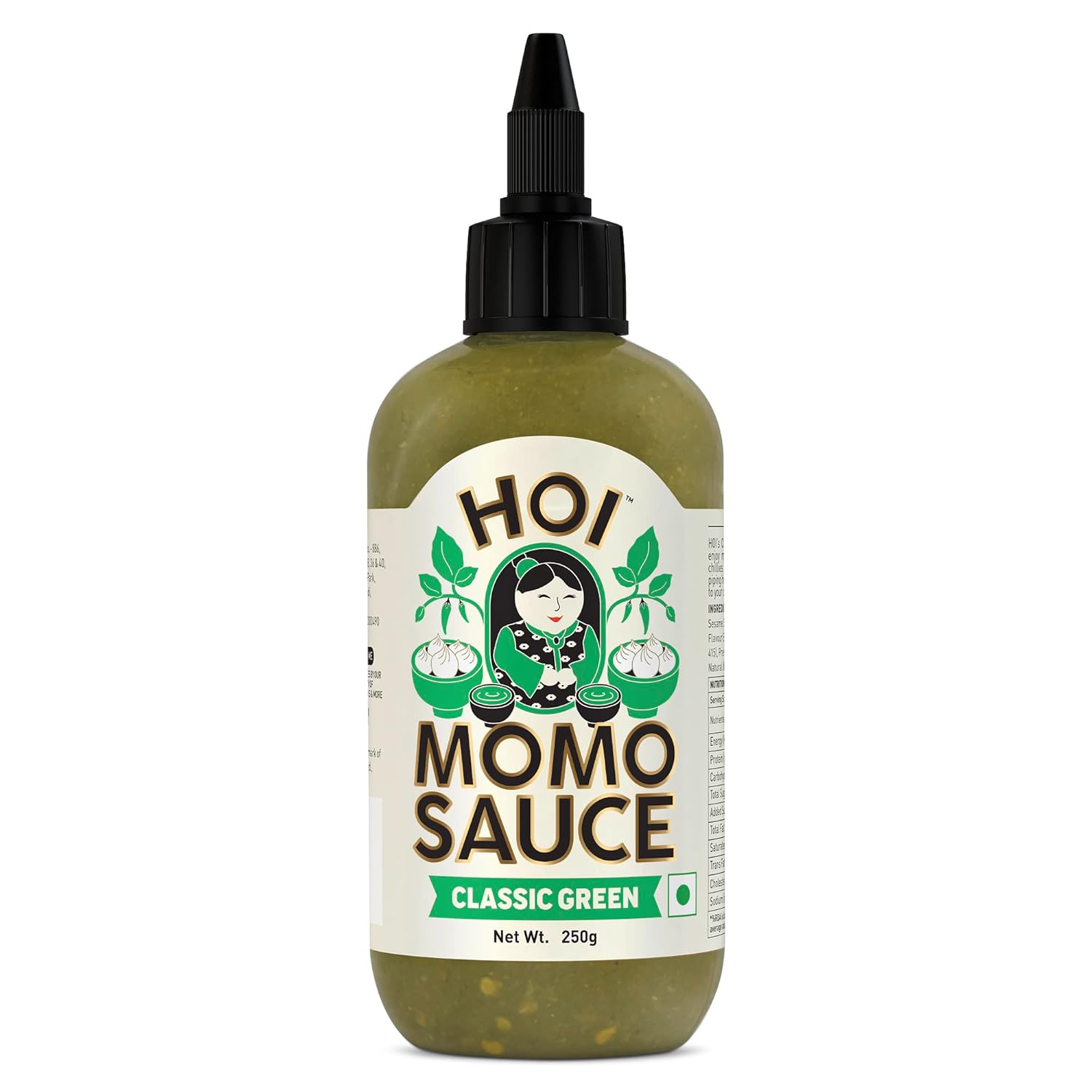 HOI MOMO SAUCE | Classic Green | 250 gm - Veg | Dipping & Serving Sauce