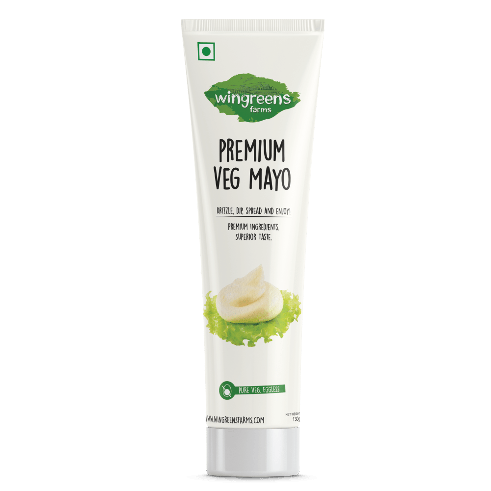Wingreens Premium Veg Mayo Tube, 130 gm