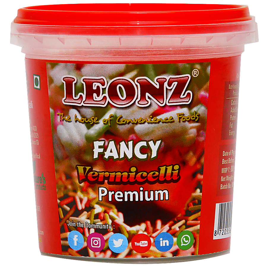 Leonz Fancy Chocochips, 100 G Plastic Container