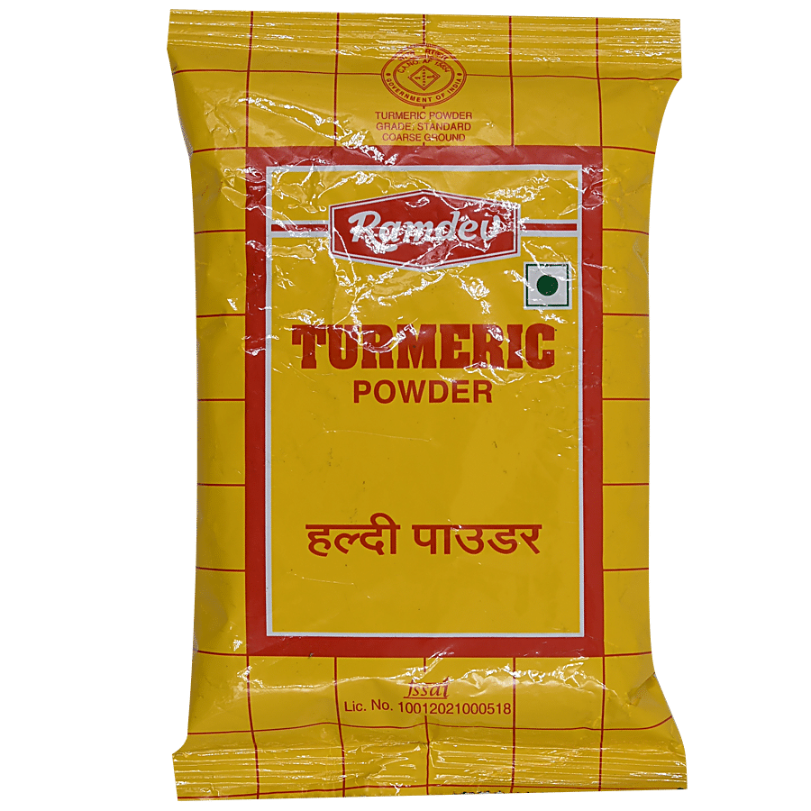 Ramdev Turmeric Powder/Arisina Pudi, 100 G Pouch