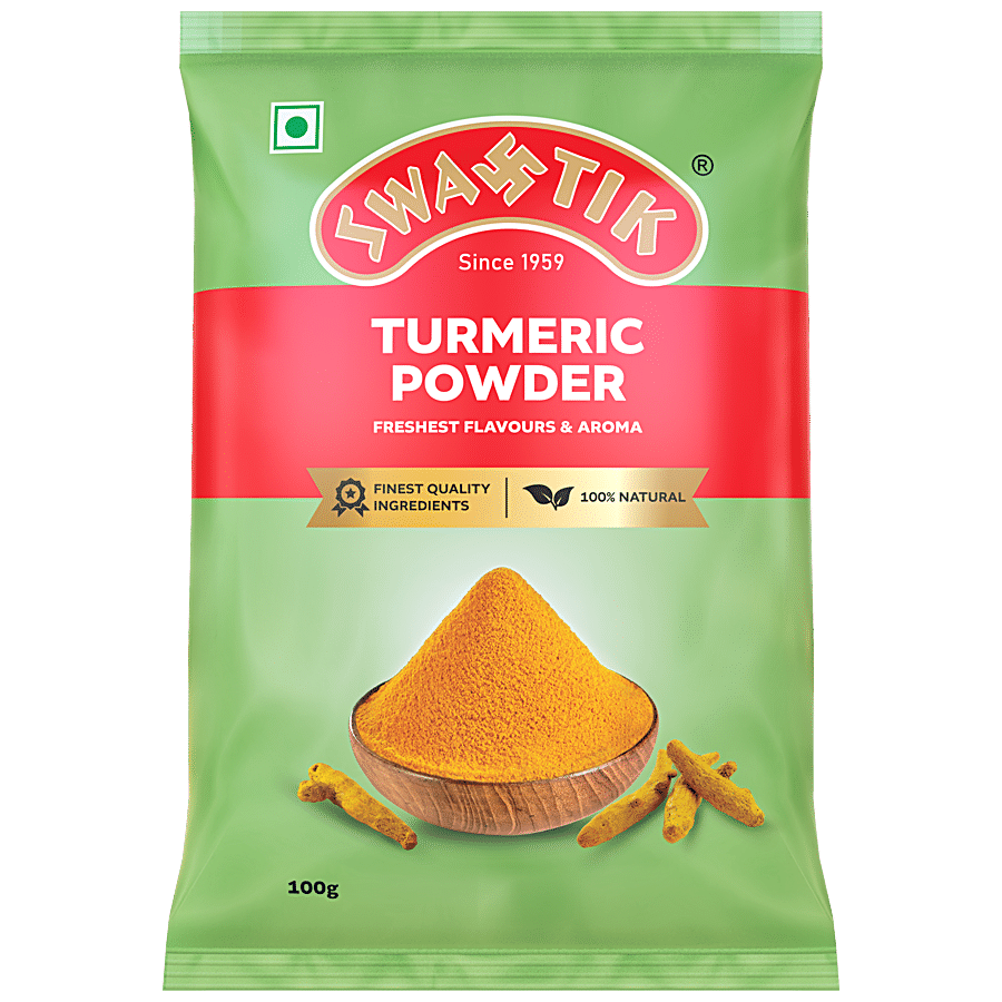 Swastik Haldi Powder, 100 G Pouch