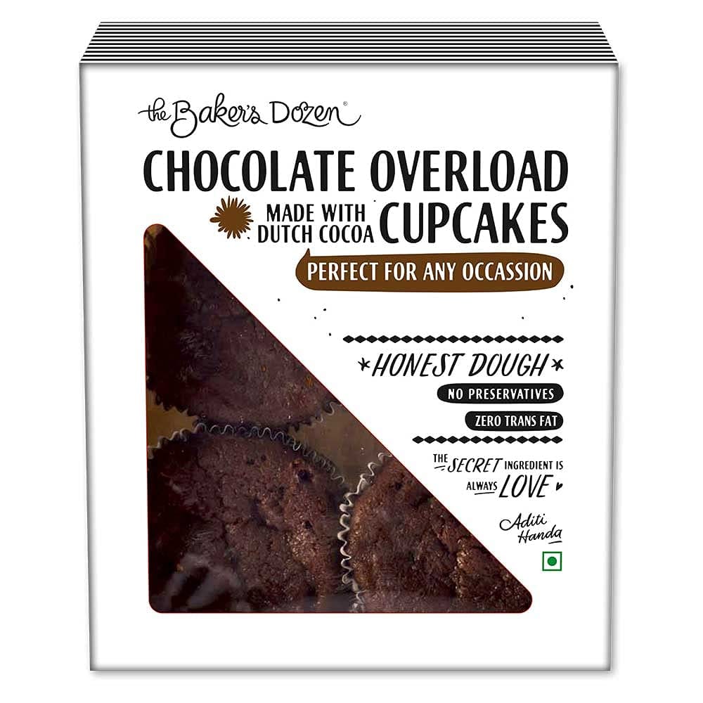 The Baker's Dozen Chocolate Overload Cupcakes, 150 G