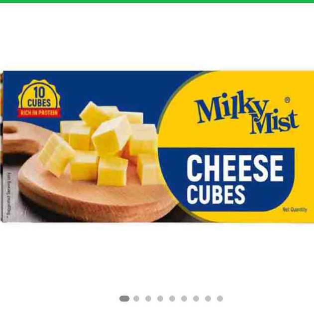 Milky Mist Cheese Cubes, 120G (10 Cubes)