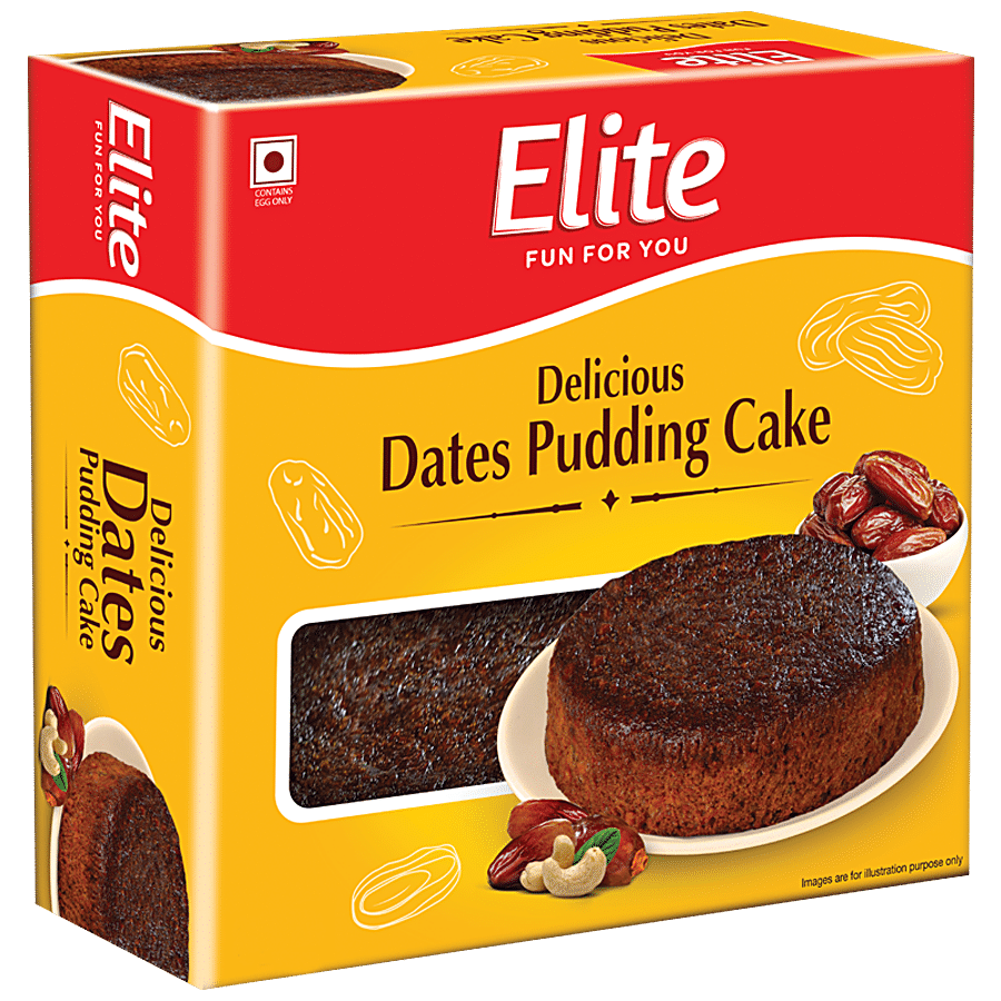 Elite Dates Pudding Cake, 250 G Box