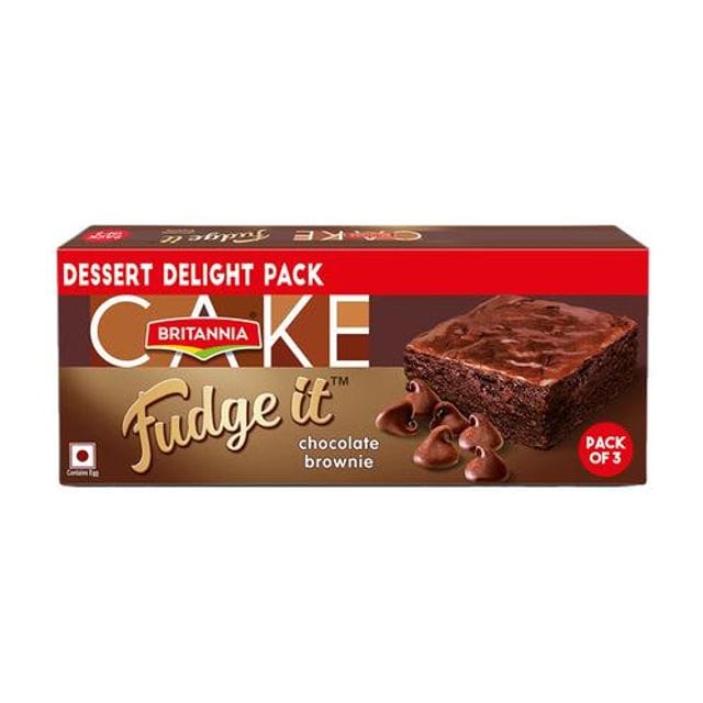 Britannia Fudge It, Chocolate Brownie, 120 G