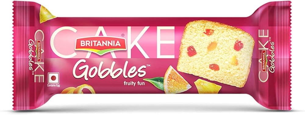 Britannia Cake Fruity Fun, 60G