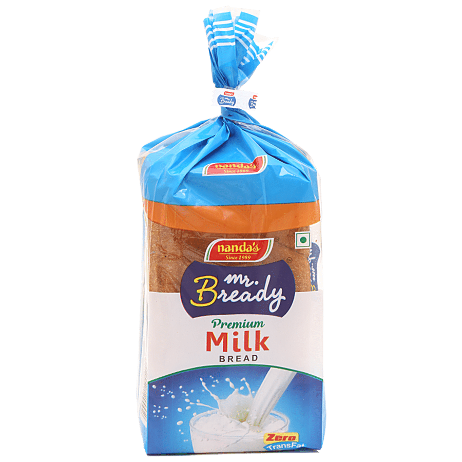 Nanda's Mr. Bready Premium Milk Bread, 400 G