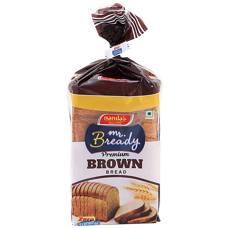 Nanda's Mr. Bready Premium Brown Bread, 400 G