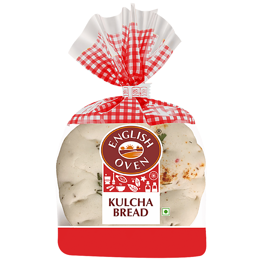English Oven Bread, Kulcha, 200 G Pouch