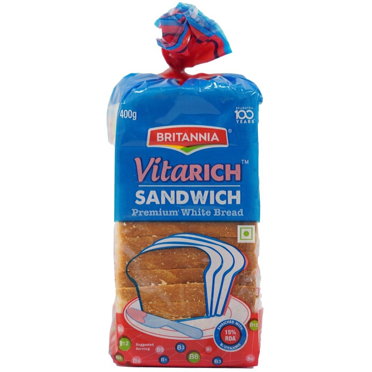 Britannia Sandwich Bread 400G