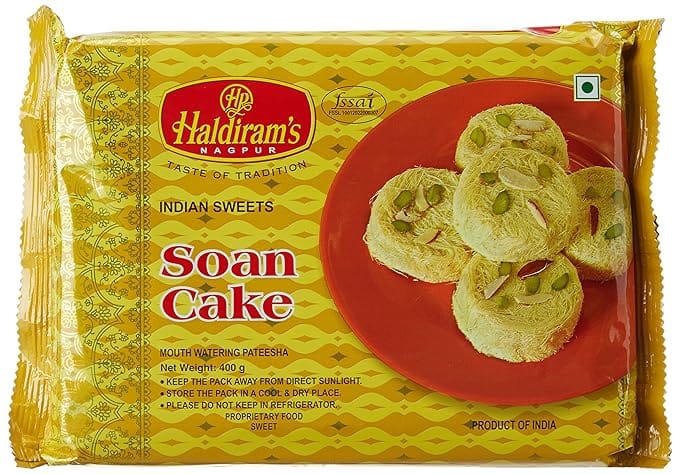 Haldiram's Soancake, Sadha, 400G
