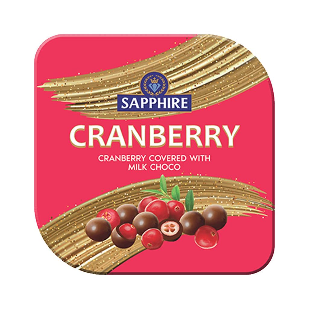 Sapphire Cranberry Covered In Milk Chocolate 90G