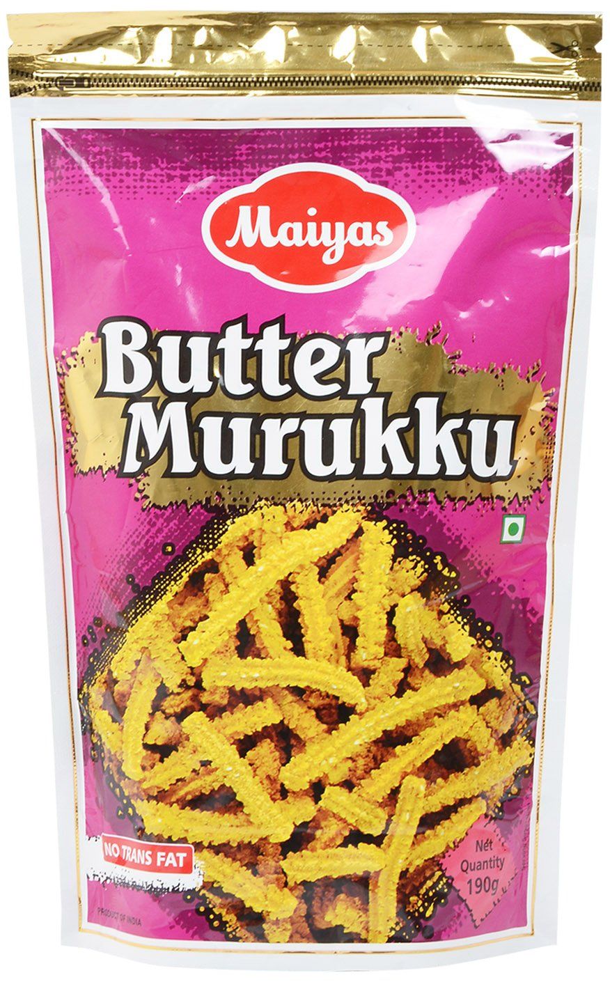 Maiyas Butter Murukku, 190G