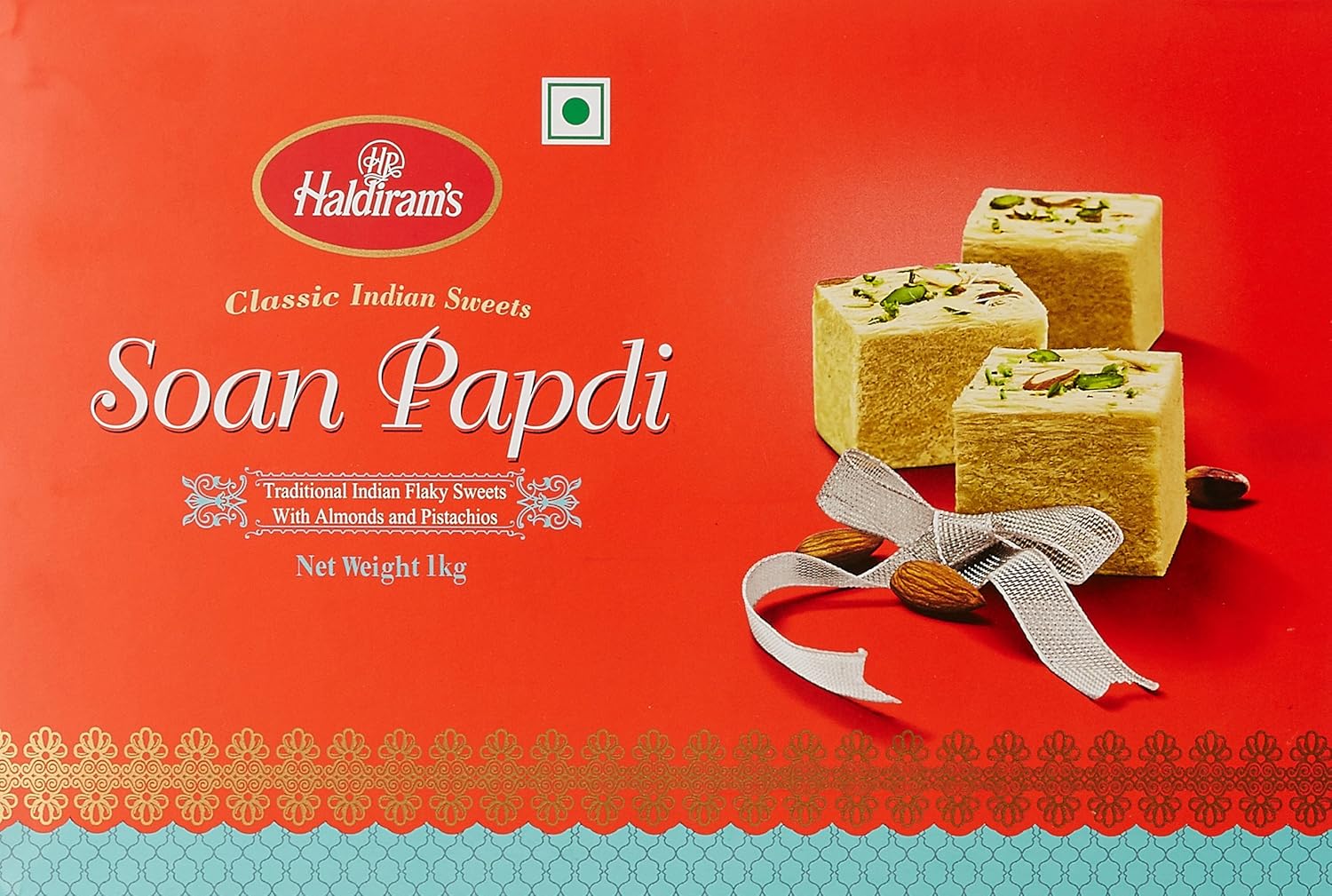 Haldiram'S Delhi Vegetable Ghee Soan Papdi, 1Kg