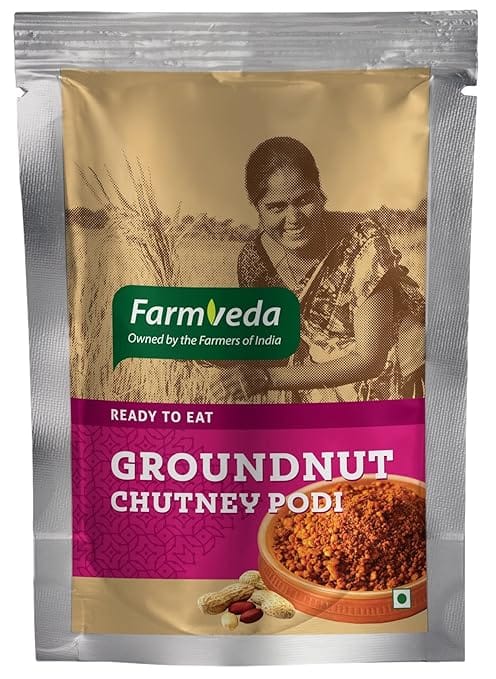 Farmveda Groundnut Chutney Podi, 100g