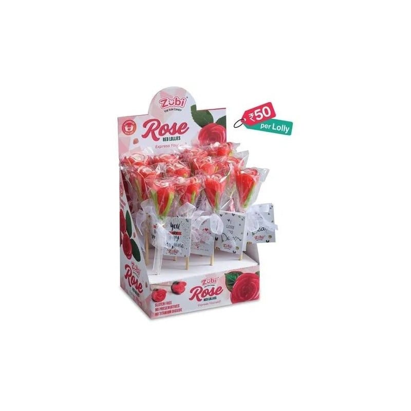 Zubi Rose Lolly 50 G