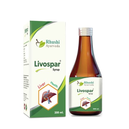 Rhushi Ayurveda Livospar Syrup – Natural Liver Detox & Protection Formula Rhushi Ayurveda Livospar Syrup – Natural Liver Detox & Protection Formula