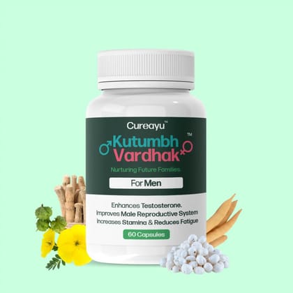 Kutumbh Vardhak® For Men | Enhances Quality, Quantity & Motility of Sperms