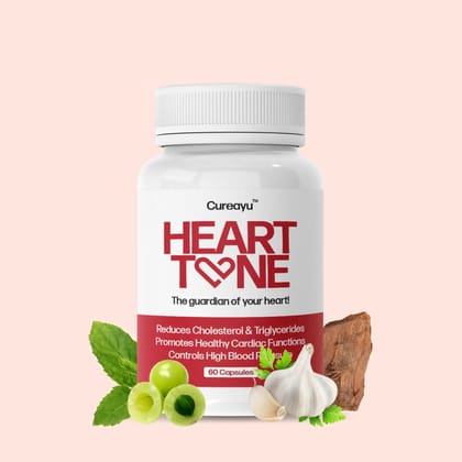 Heart Tone Capsules | Lowers Cholesterol & Controls Blood Pressure