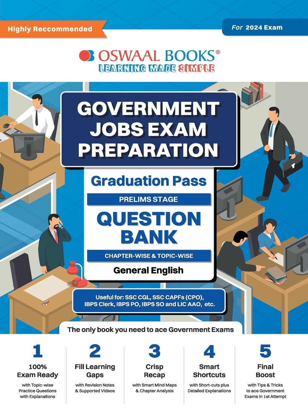 Oswaal Government Exams Question Bank Graduation Pass | General English | for 2024 Exam Oswaal Editorial Board