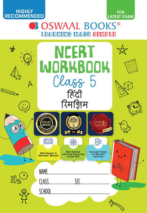 Oswaal NCERT Workbook Hindi (Rimjhim) Class 5 (For Latest Exam) [Paperback] Oswaal Editorial Board [Paperback] Oswaal Editorial Board