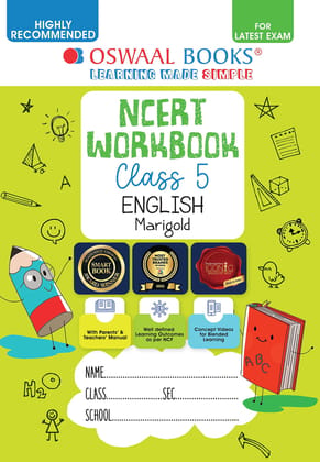 Oswaal NCERT Workbook English (Marigold) Class 5 (For Latest Exam) [Paperback] Oswaal Editorial Board [Paperback] Oswaal Editorial Board