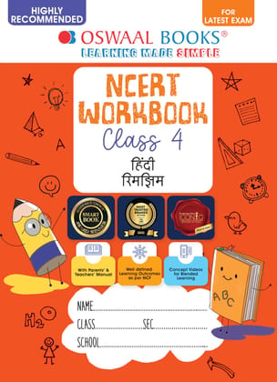 Oswaal NCERT Workbook Hindi (Rimjhim) Class 4 (For Latest Exam) [Paperback] Oswaal Editorial Board [Paperback] Oswaal Editorial Board