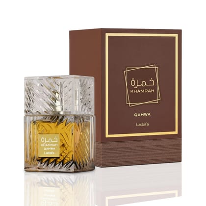 Lattafa Khamrah Qahwa EAU DE PARFUM Natural Spray 100 ml 3.4 FI.OZ