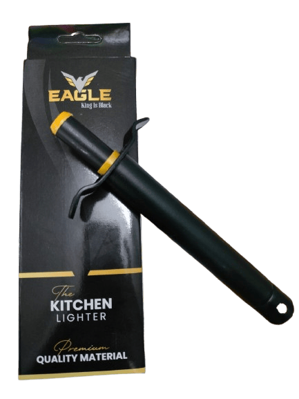 Kitchen Gas Lighter I Easy Grip Metal Regular E.A.G.L.E. , M.I.L.T.O.N Gas Lighters for Gas Stoves, Restaurants & Kitchen Use