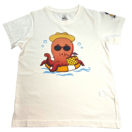 KUCHU Unisex Tshirt | Made of Super Combed Cotton-Modal Natural Fiber Better Than 100% Cotton| Soft & Breathable Fabric| Unique Digitally Printed Design |Vibrant Colour | Octopus