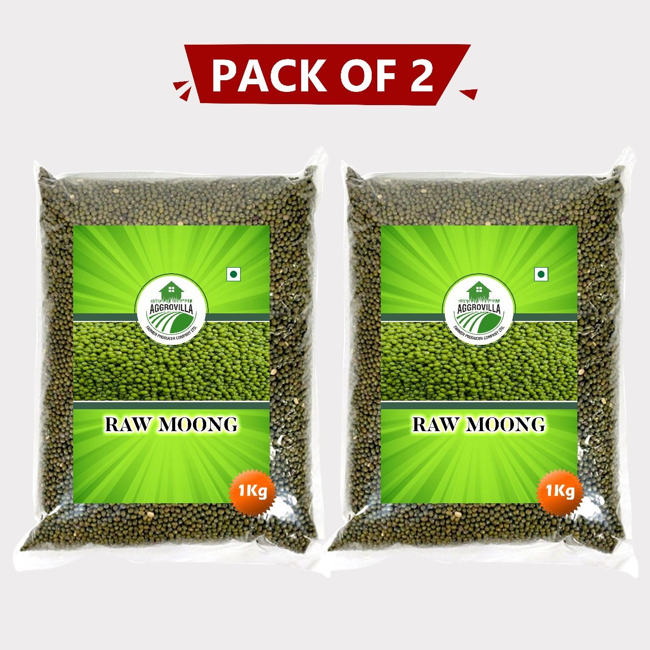 Raw Moong (Pack of 2)